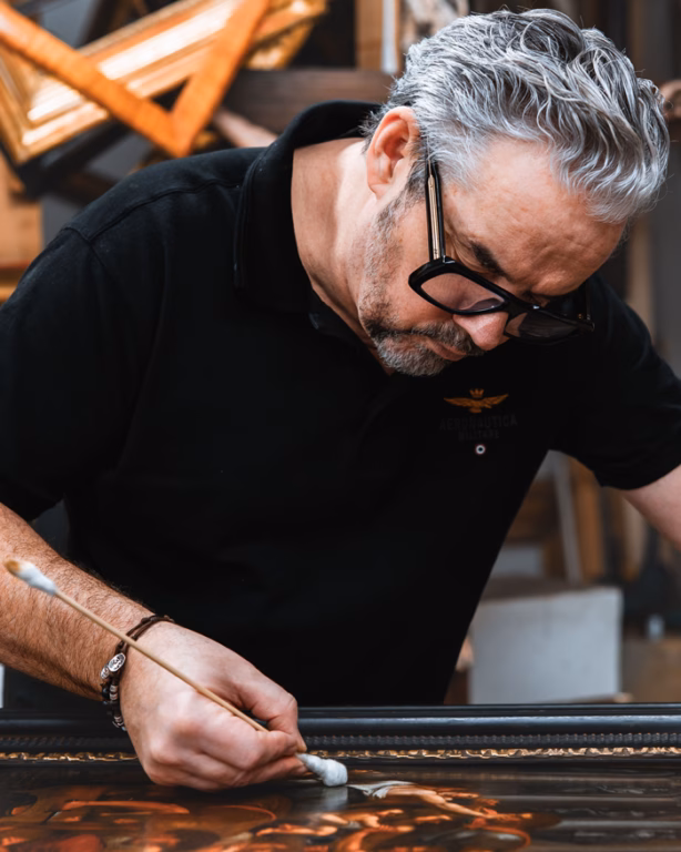 Oberflächen - Restaurierung von Bildern