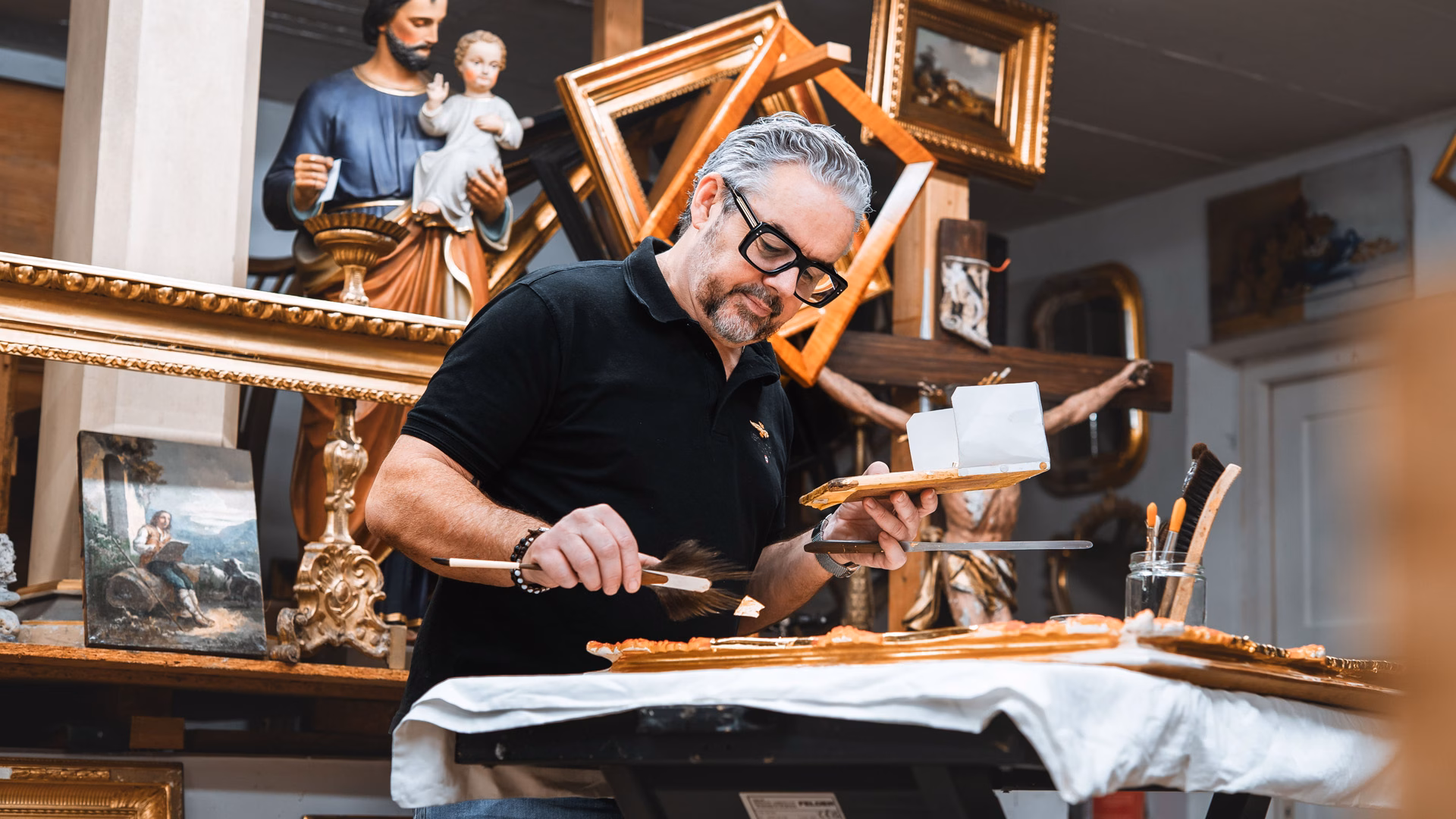 Thomas Hager, Restaurator aus Ybbs/D.